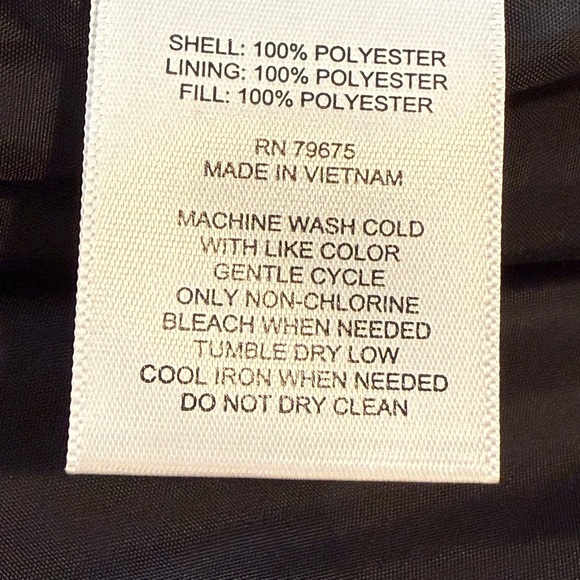 Anne Klein Black Quilted Jacket Women's Size S - Picture 11 of 12